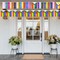 2Pcs Pride Flag Rainbow Banner, 32.8ft LGBT Flag Pride Decorations, LGBT String Flags Rainbow Flag Gay Pride Flag, Colorful Gay Flag Pride Decor for LGBT Party Rainbow Party (2 Styles, 60 Flags)